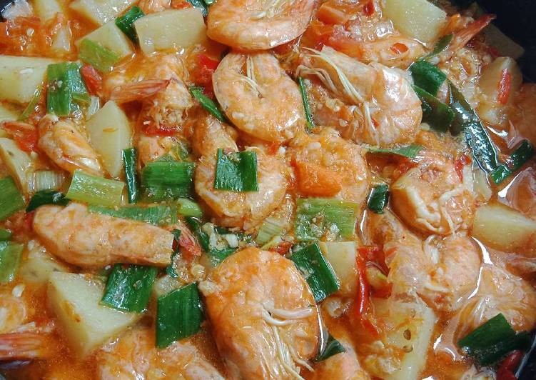 Resep Udang Garo RicaRica Menggunakan Garam Industri Resep Udang Garo RicaRica Menggunakan Garam Industri